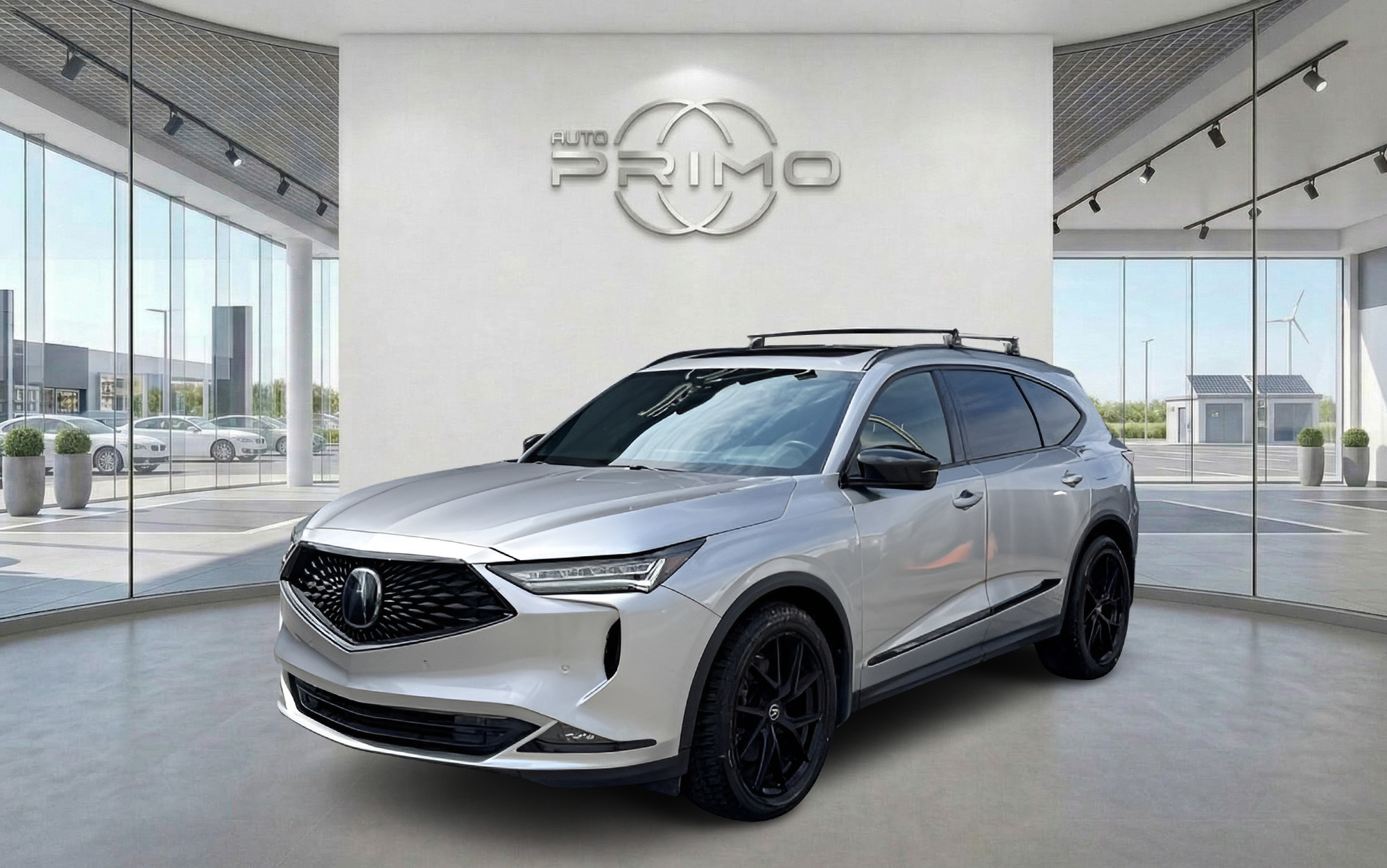 Silver 2024 Acura MDX SUV / Crossover All-Wheel Drive Automatic