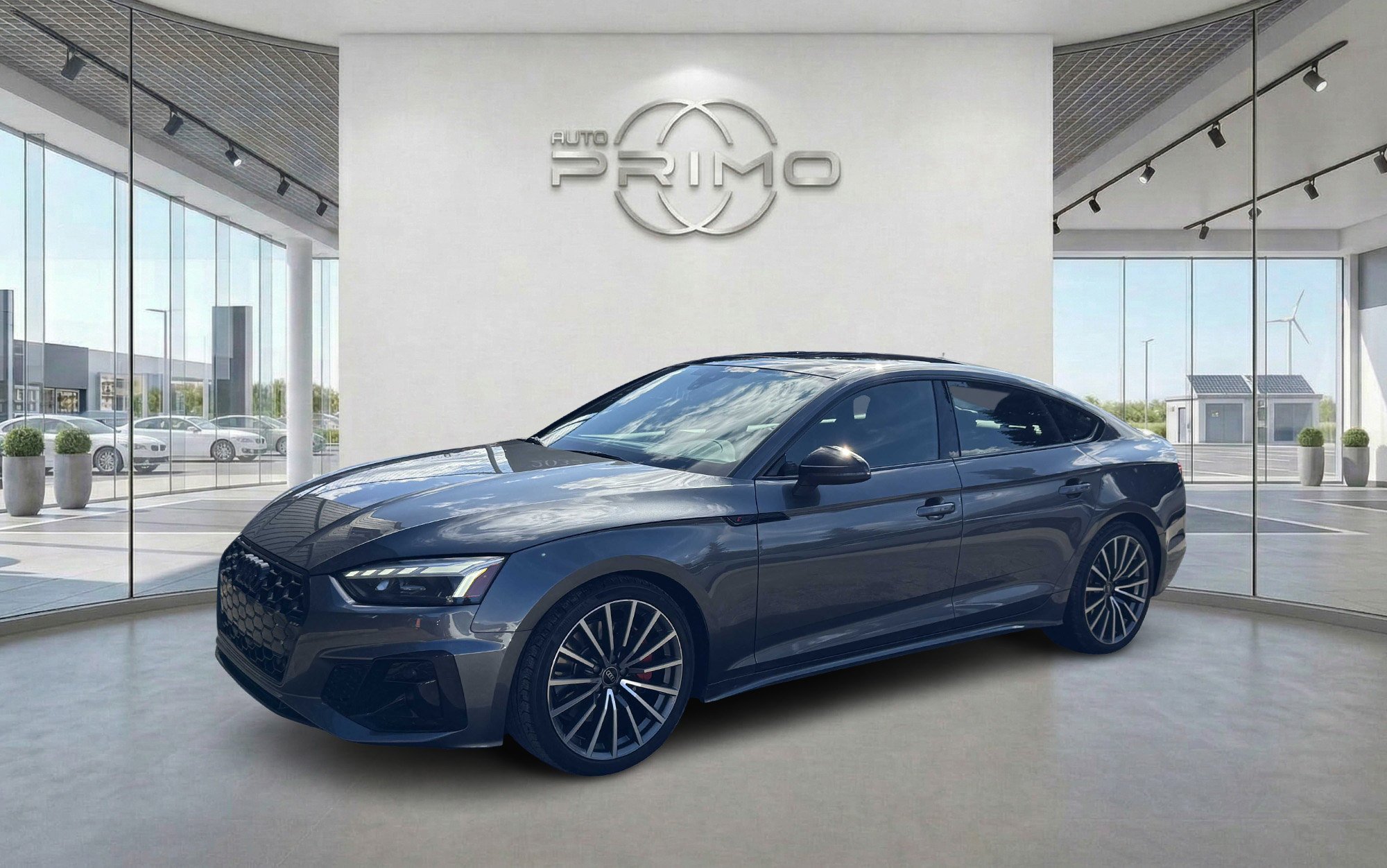 Gray 2023 Audi A5 Sportback Sedan Automatic