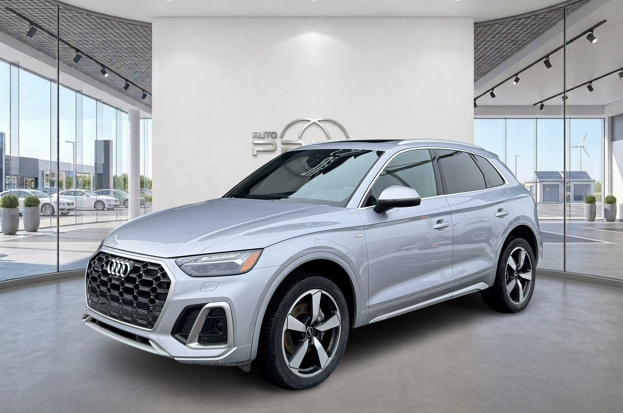 Silver 2023 Audi Q5 SUV / Crossover All-Wheel Drive Automatic