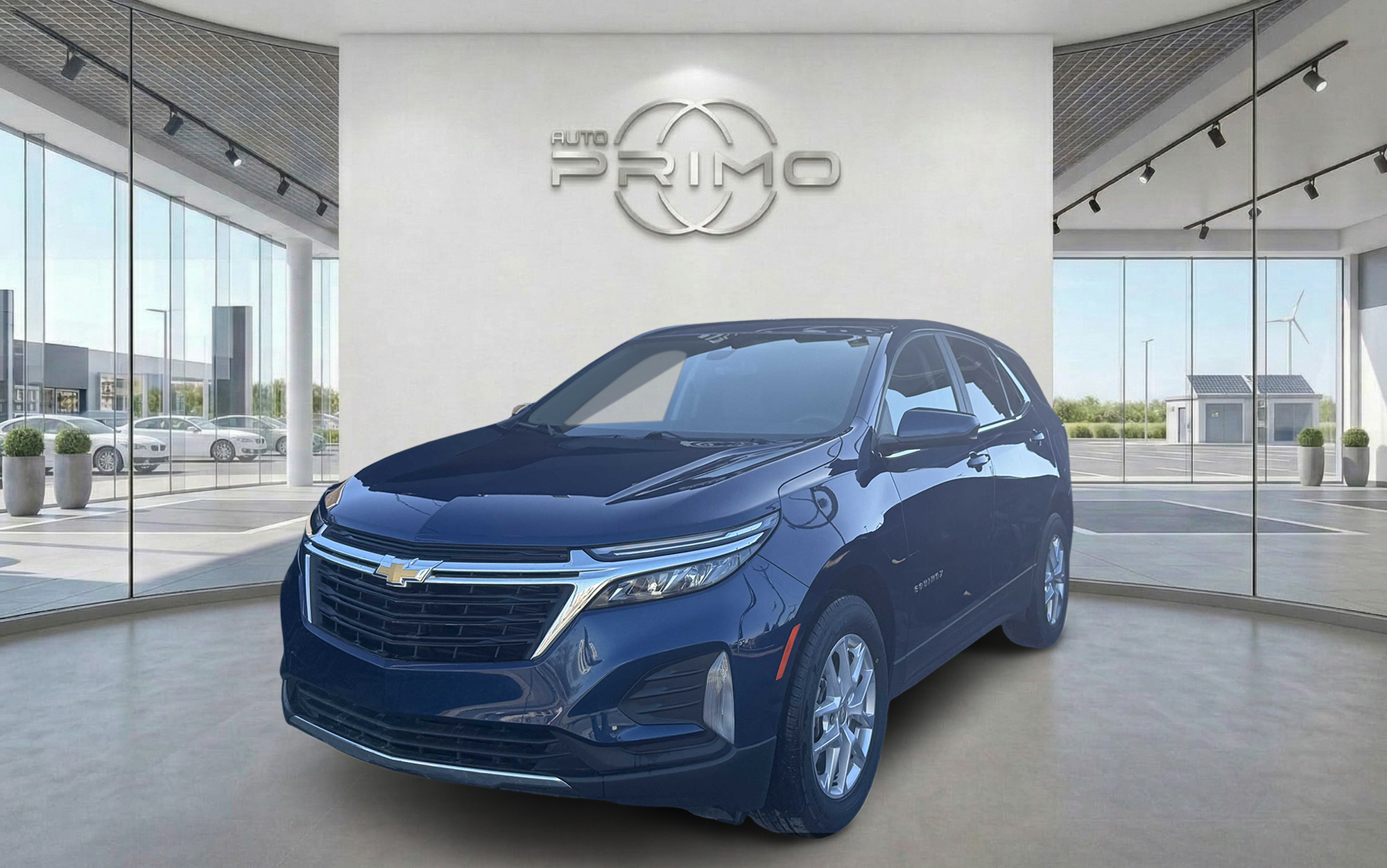 Blue 2023 Chevrolet Equinox SUV / Crossover Four-Wheel Drive Automatic