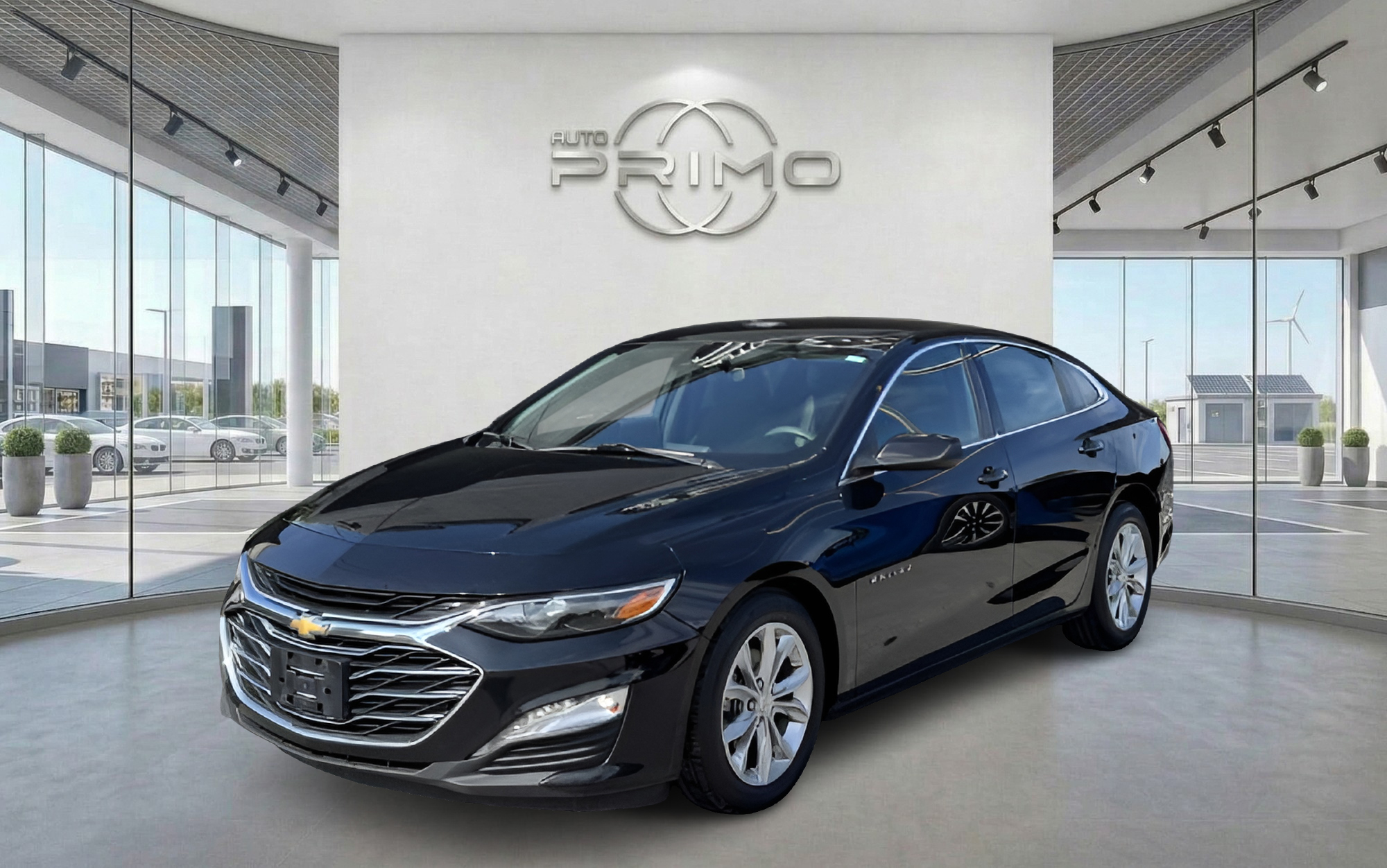 Black 2023 Chevrolet Malibu Sedan Front-Wheel Drive Automatic