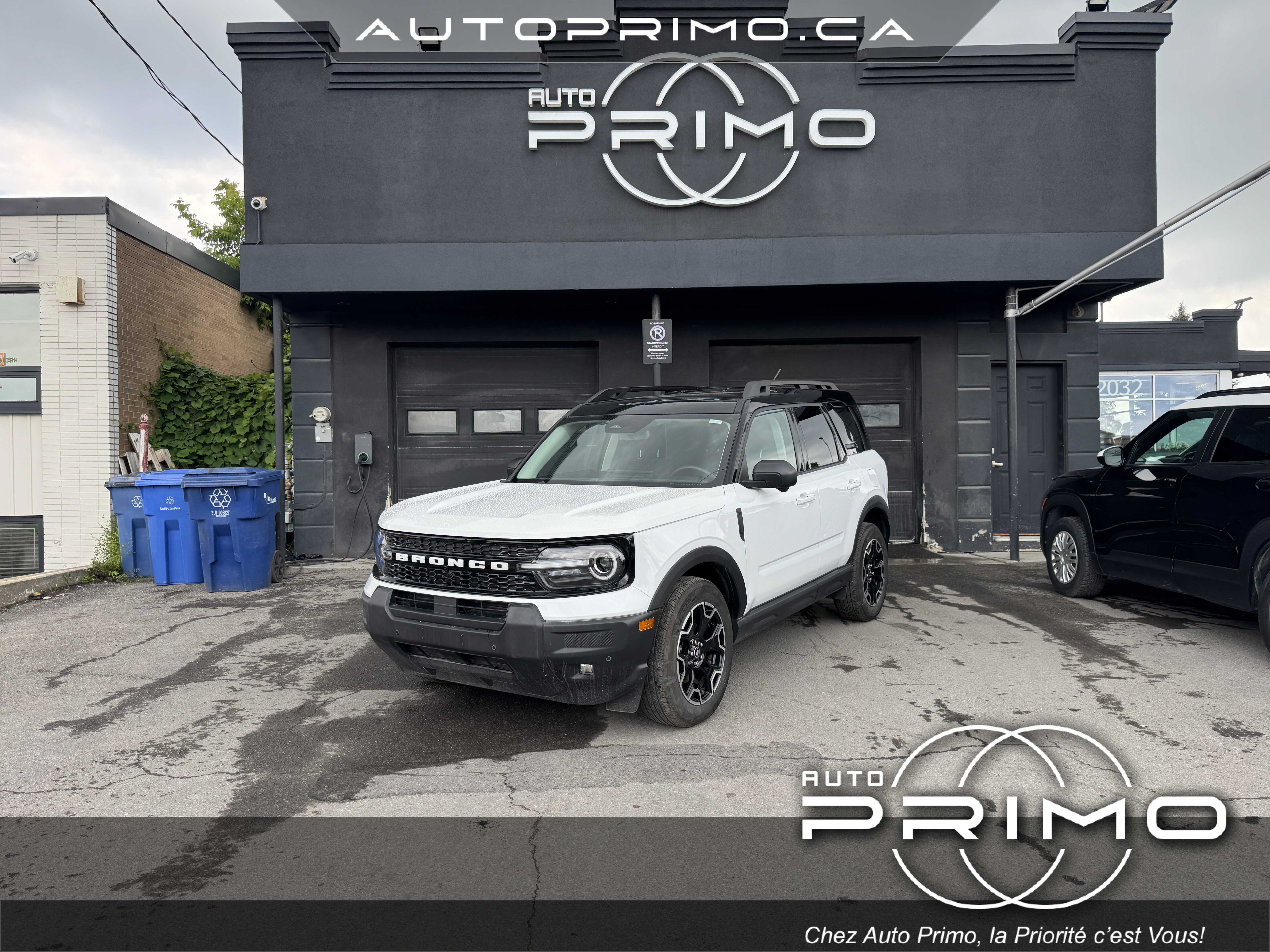 White 2025 Ford Bronco Sport SUV / Crossover All-Wheel Drive Automatic