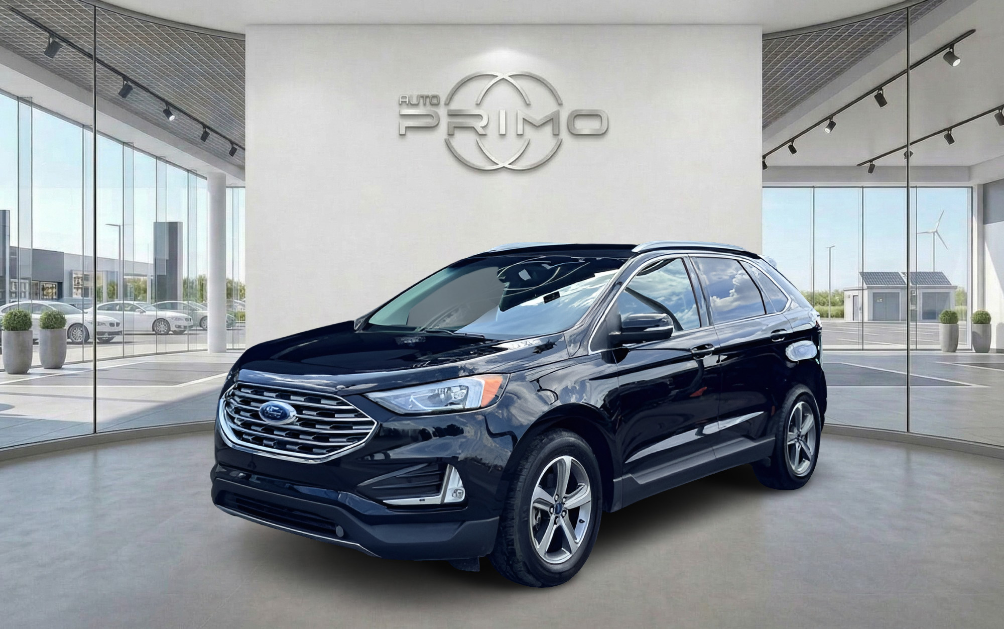 Black 2020 Ford Edge SUV / Crossover Front-Wheel Drive Automatic