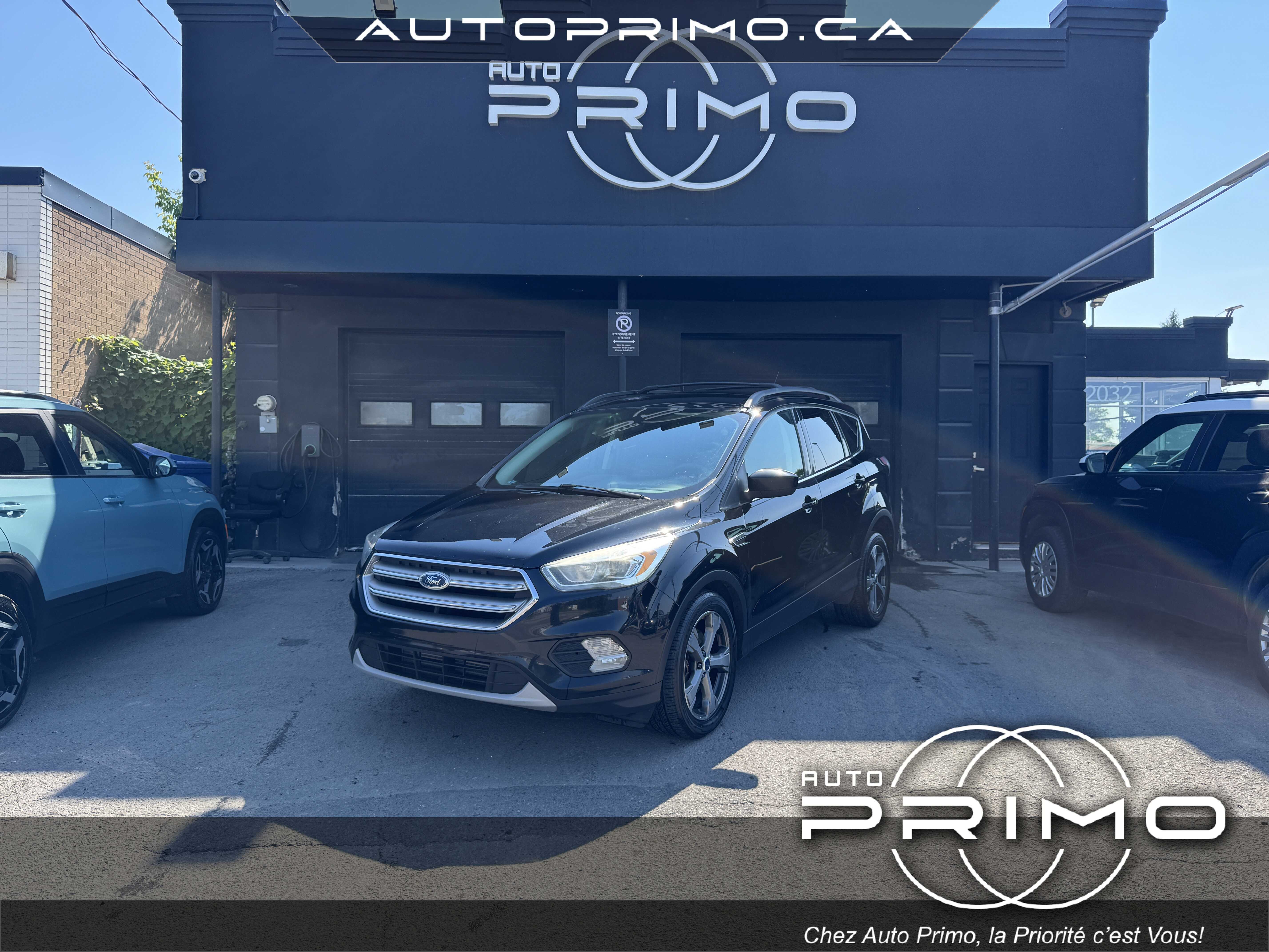 Black 2017 Ford Escape SUV / Crossover Front-Wheel Drive Automatic