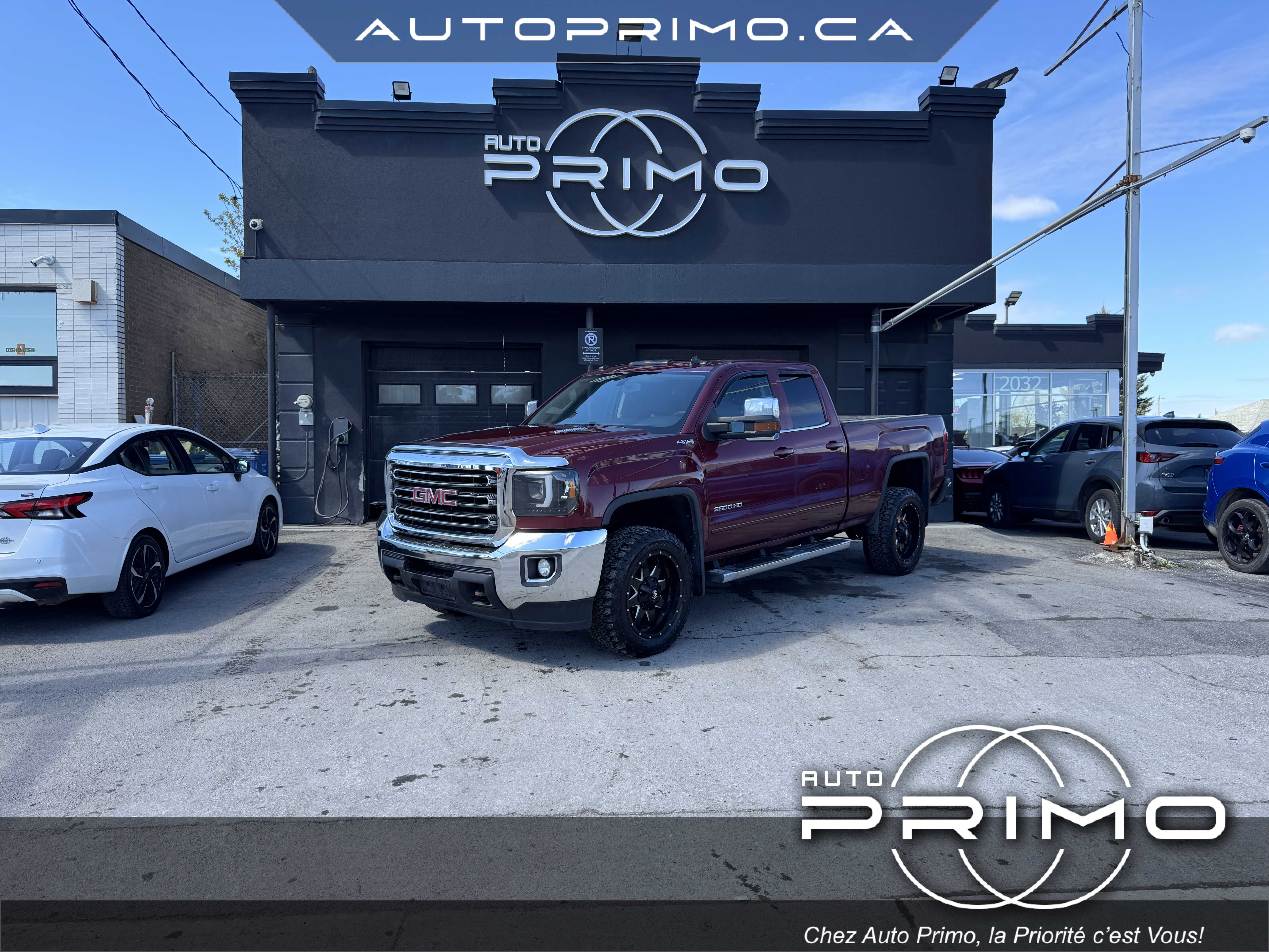 2015 GMC Sierra 2500HD SLE 4WD Automatique avec Siège Électrique Caméra de Recul Démarreur à Distance Bluetooth Mags Hitch chez Auto Primo Laval 2015 GMC Sierra 2500HD SLE 4WD Automatique avec Siège Électrique Caméra de Recul Démarreur à Distance Bluetooth Mags Hitch chez Auto Primo Laval