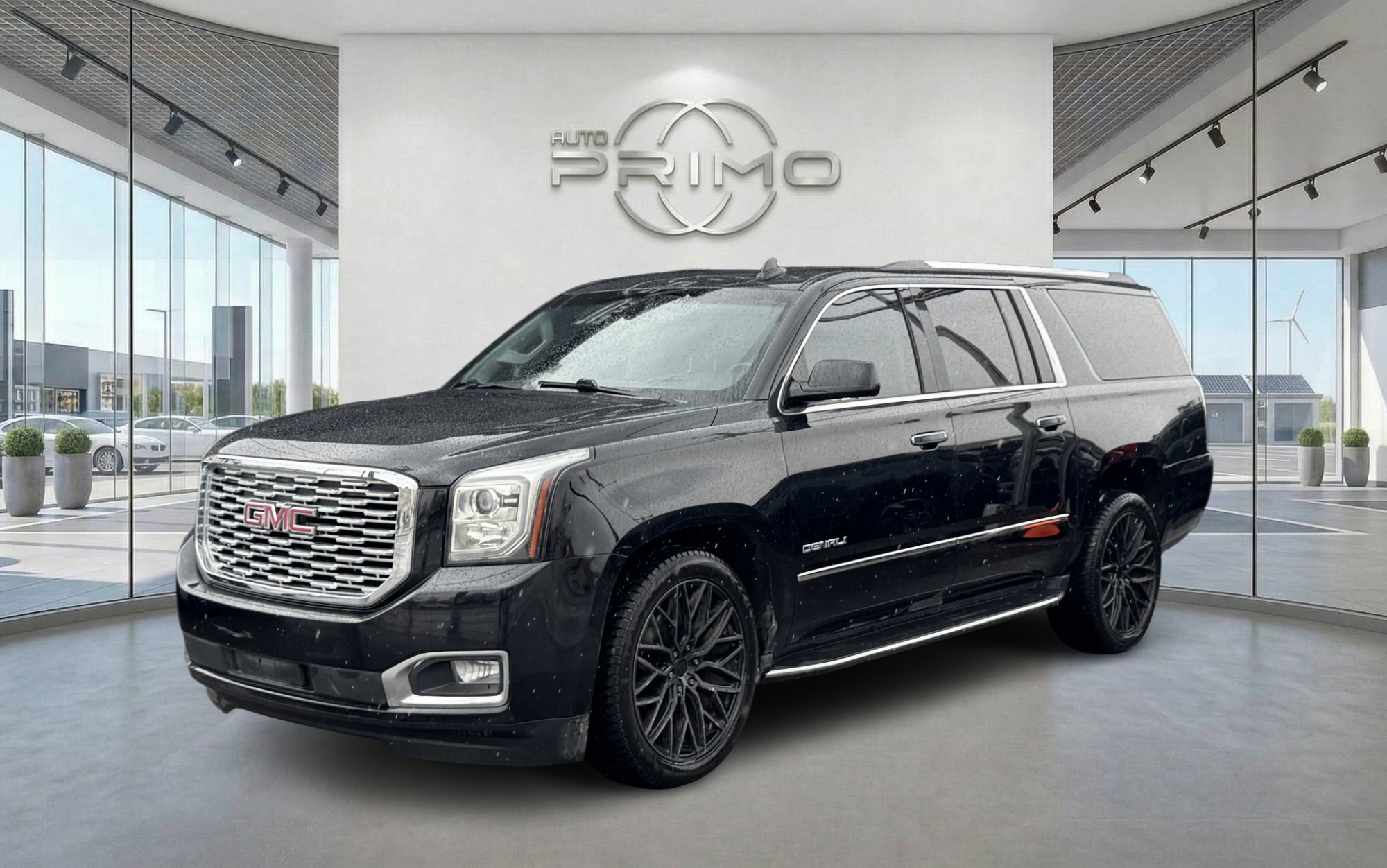 Black 2019 GMC Yukon XL SUV / Crossover Four-Wheel Drive Automatic