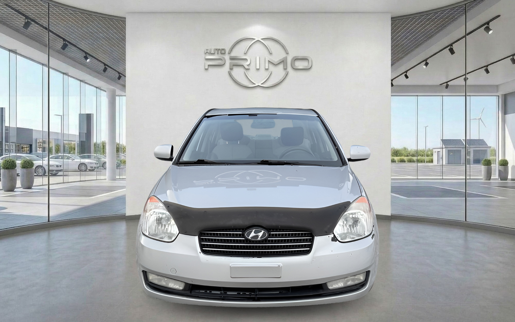 Gray 2011 Hyundai Accent Sedan Front-Wheel Drive Automatic