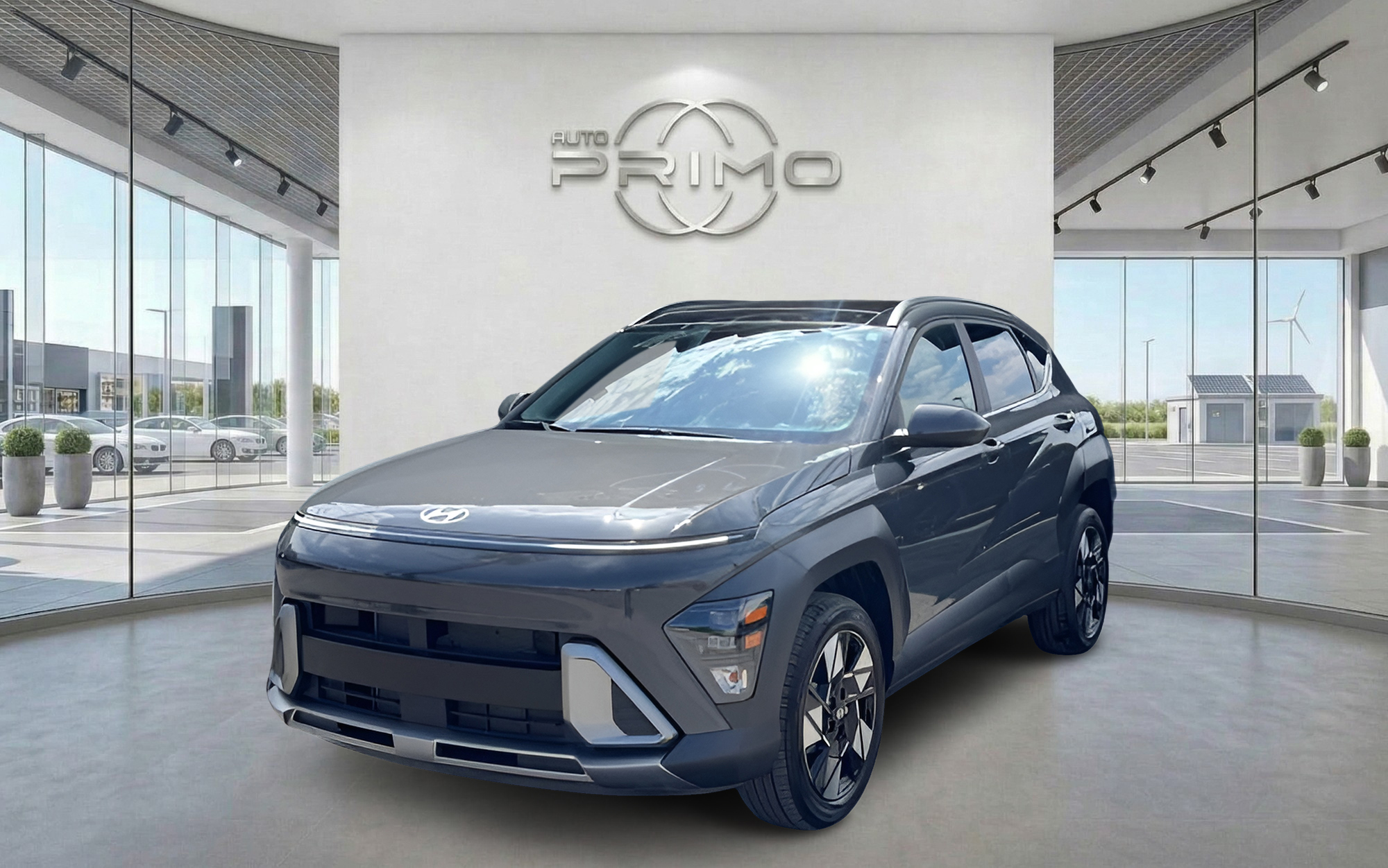 Gray 2025 Hyundai Kona SUV / Crossover Automatic
