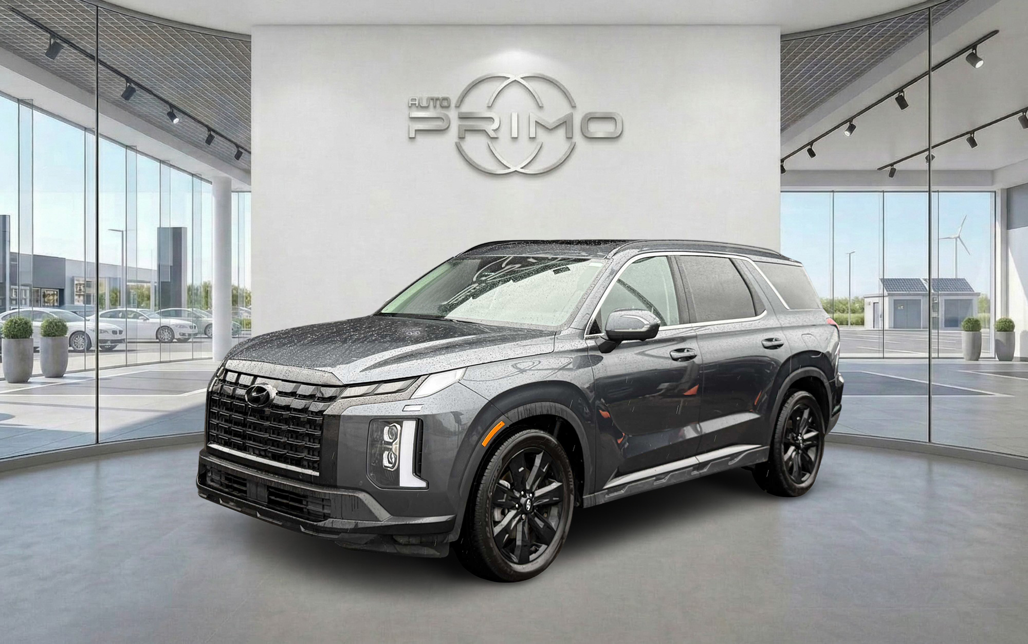 Gray 2025 Hyundai Palisade SUV / Crossover All-Wheel Drive Automatic