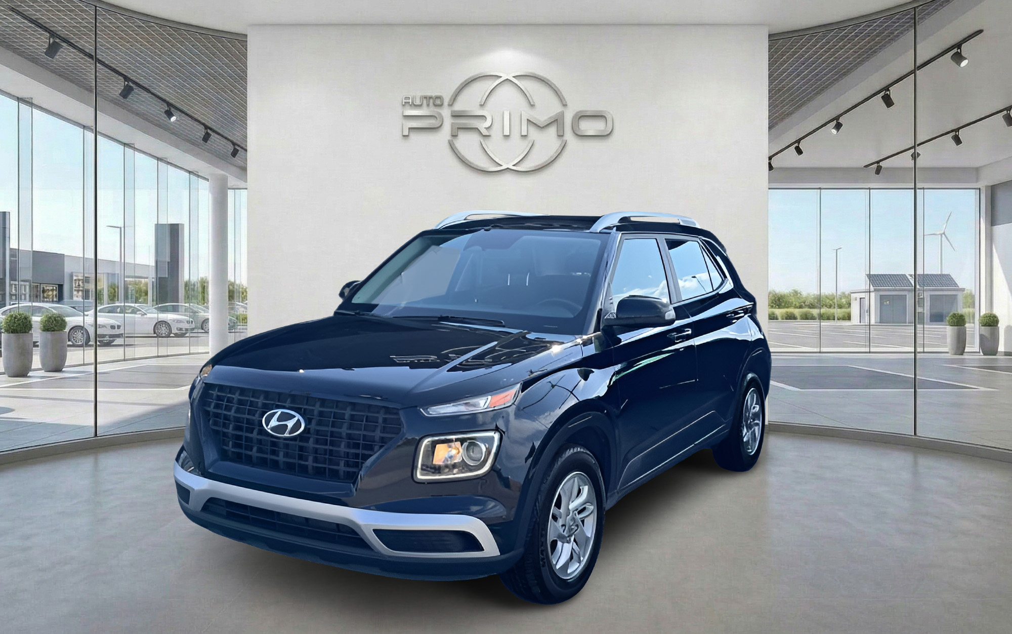 Black 2024 Hyundai Venue SUV / Crossover Automatic