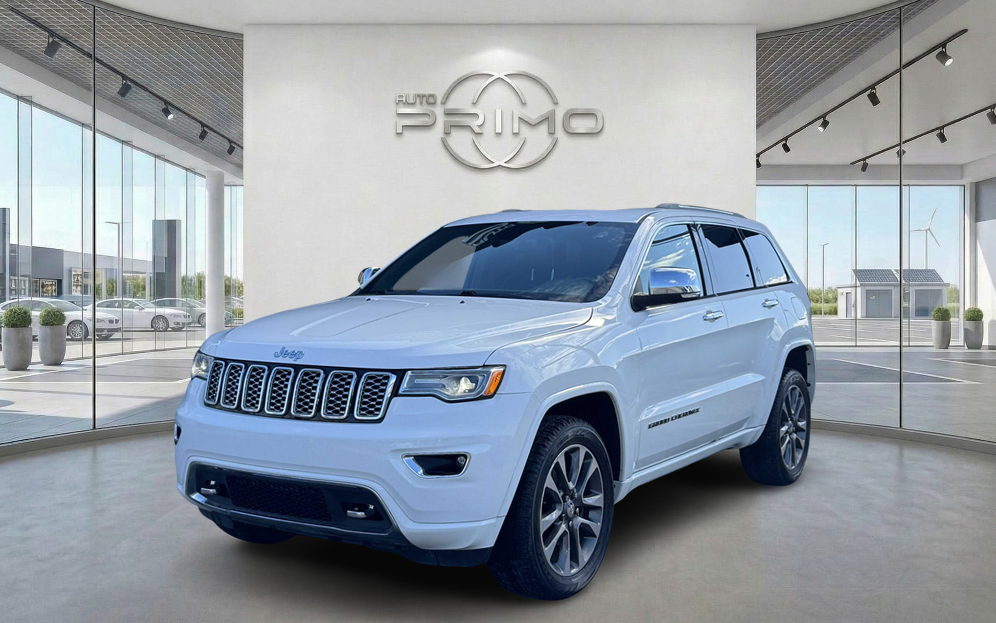 White 2018 Jeep Grand Cherokee SUV / Crossover Four-Wheel Drive Automatic
