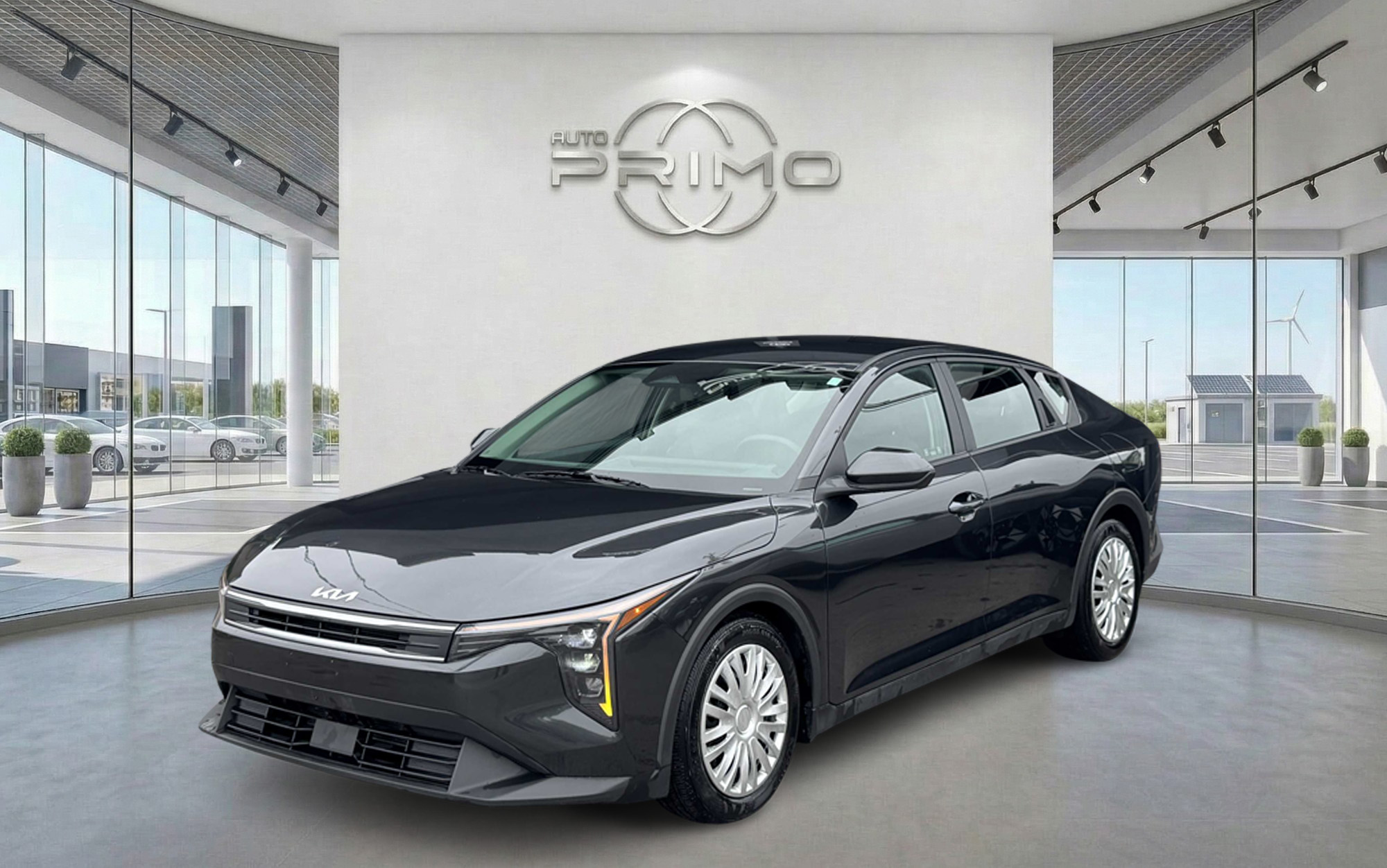 Black 2025 Kia K4 Sedan Front-Wheel Drive Automatic