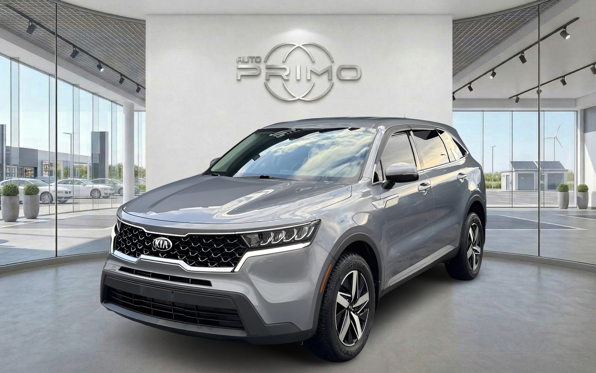 Gray 2021 Kia Sorento SUV / Crossover All-Wheel Drive Automatic
