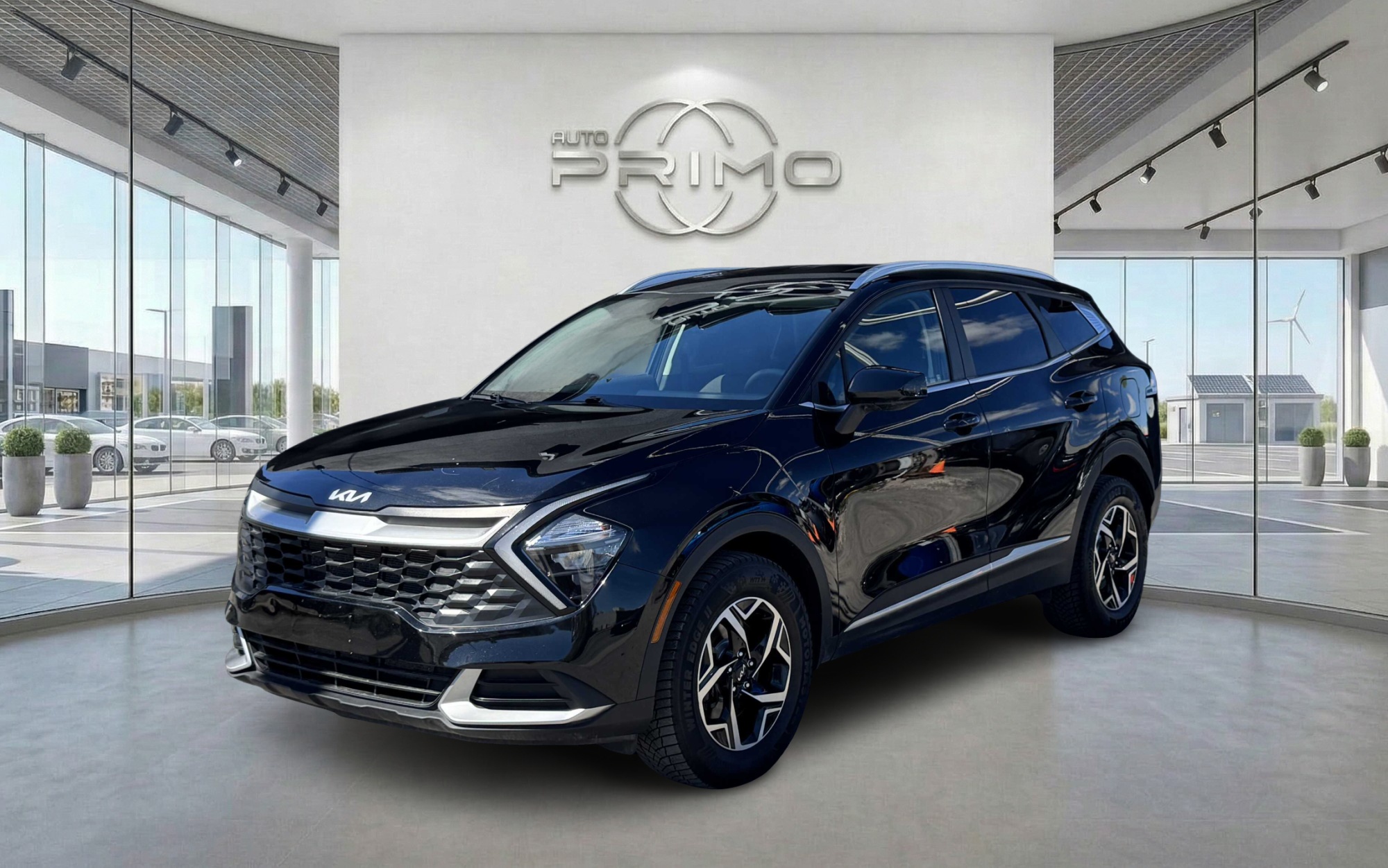 Black 2023 Kia Sportage SUV / Crossover All-Wheel Drive Automatic