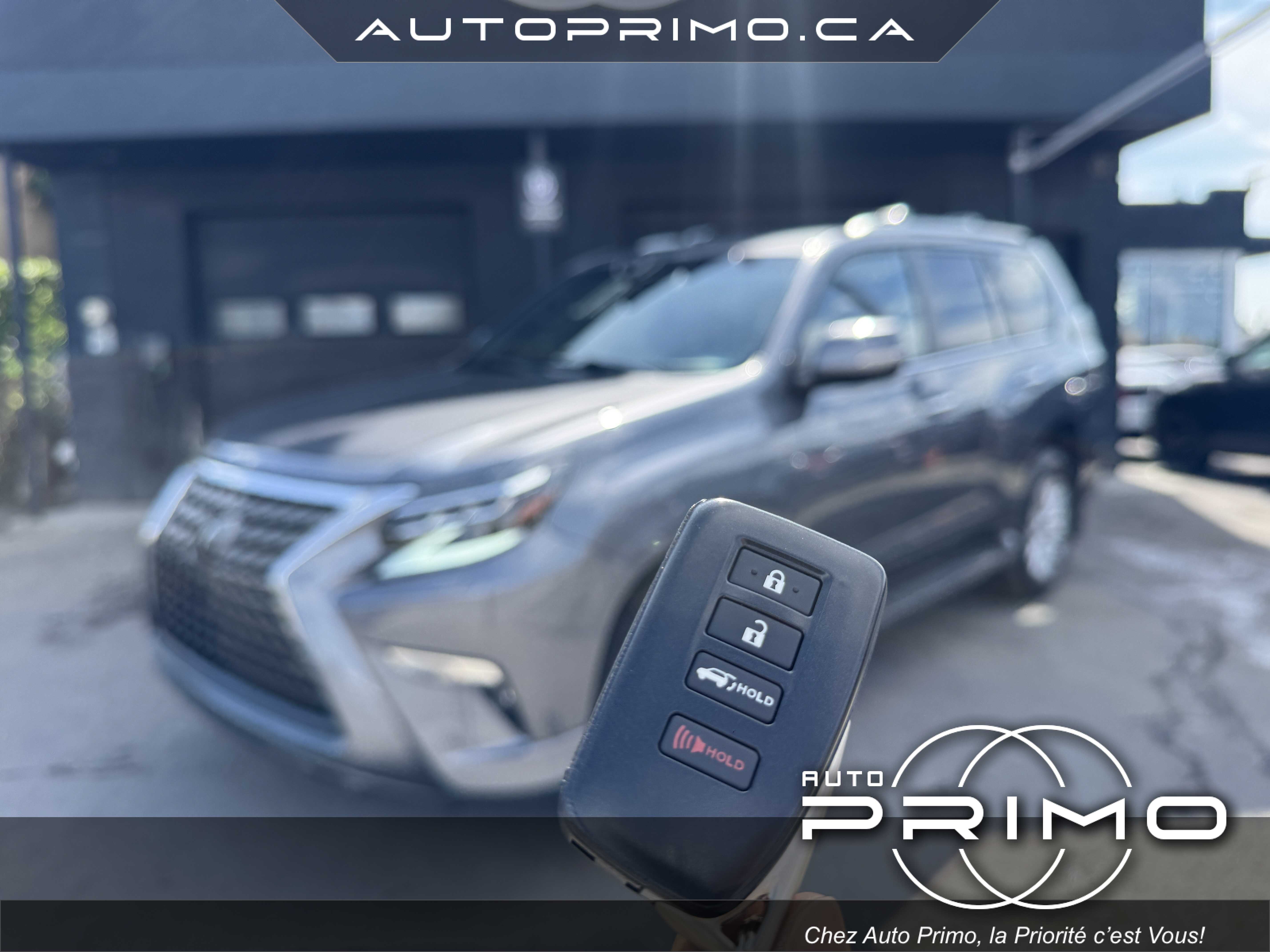 2021 Lexus GX 460 Premium 4WD Automatique avec 7 Passagers Sièges en Cuir Rouge Toit Ouvrant Système de Navigation GPS Caméra de Recul Bluetooth Mags Hitch chez Auto Primo Laval 2021 Lexus GX 460 Premium 4WD Automatique avec 7 Passagers Sièges en Cuir Rouge Toit Ouvrant Système de Navigation GPS Caméra de Recul Bluetooth Mags Hitch chez Auto Primo Laval