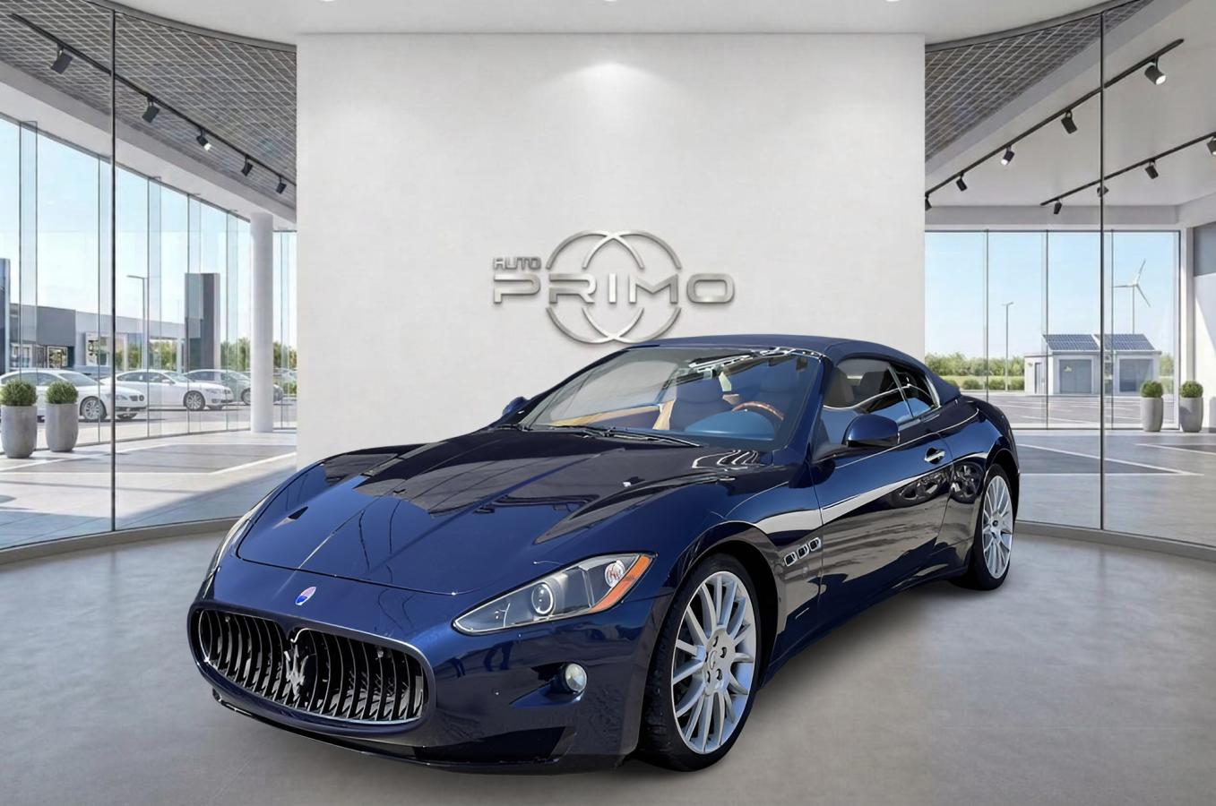 Black 2010 Maserati GranTurismo Convertible Rear-Wheel Drive Automatic