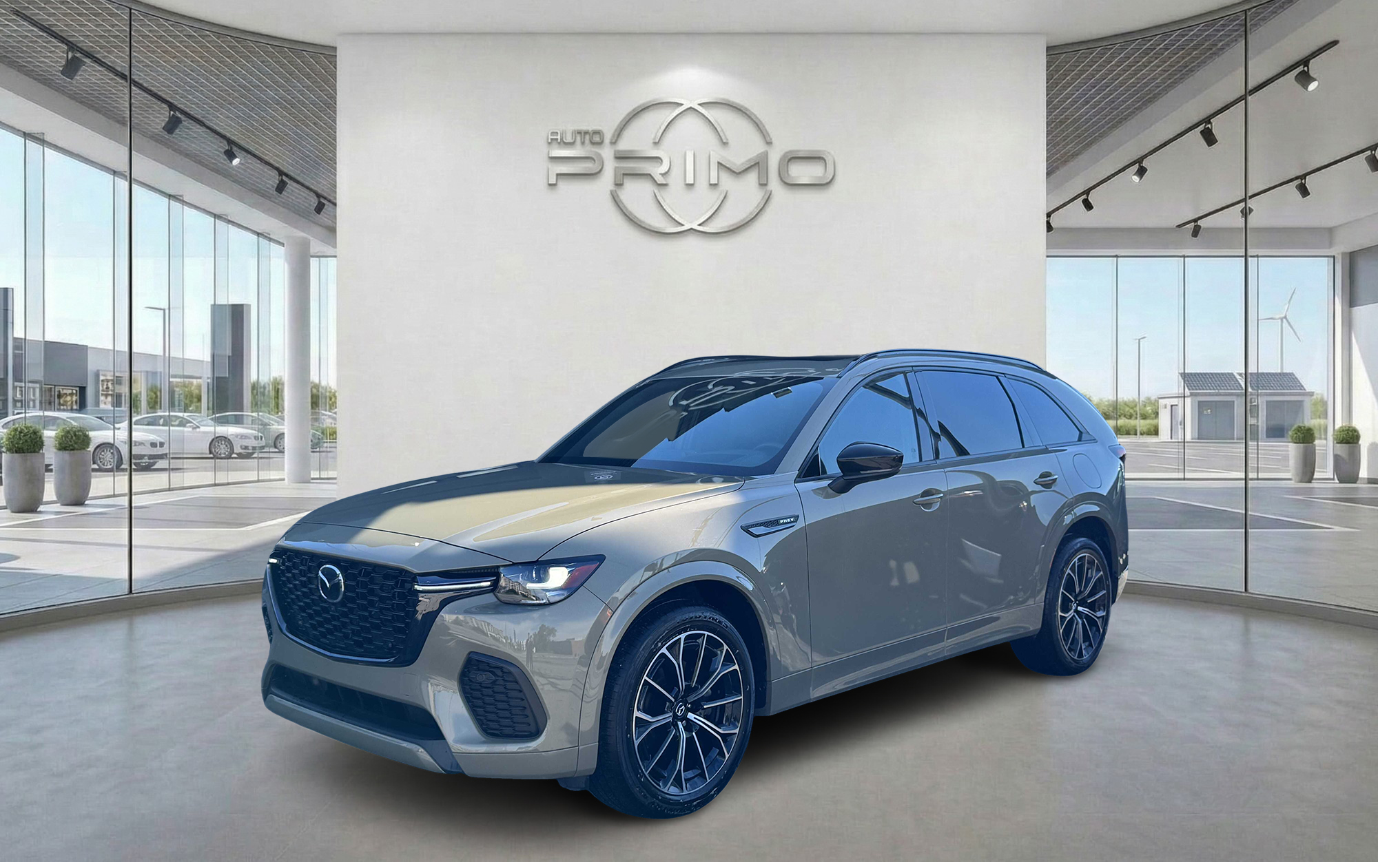 Gray 2025 Mazda CX-70 SUV / Crossover Automatic