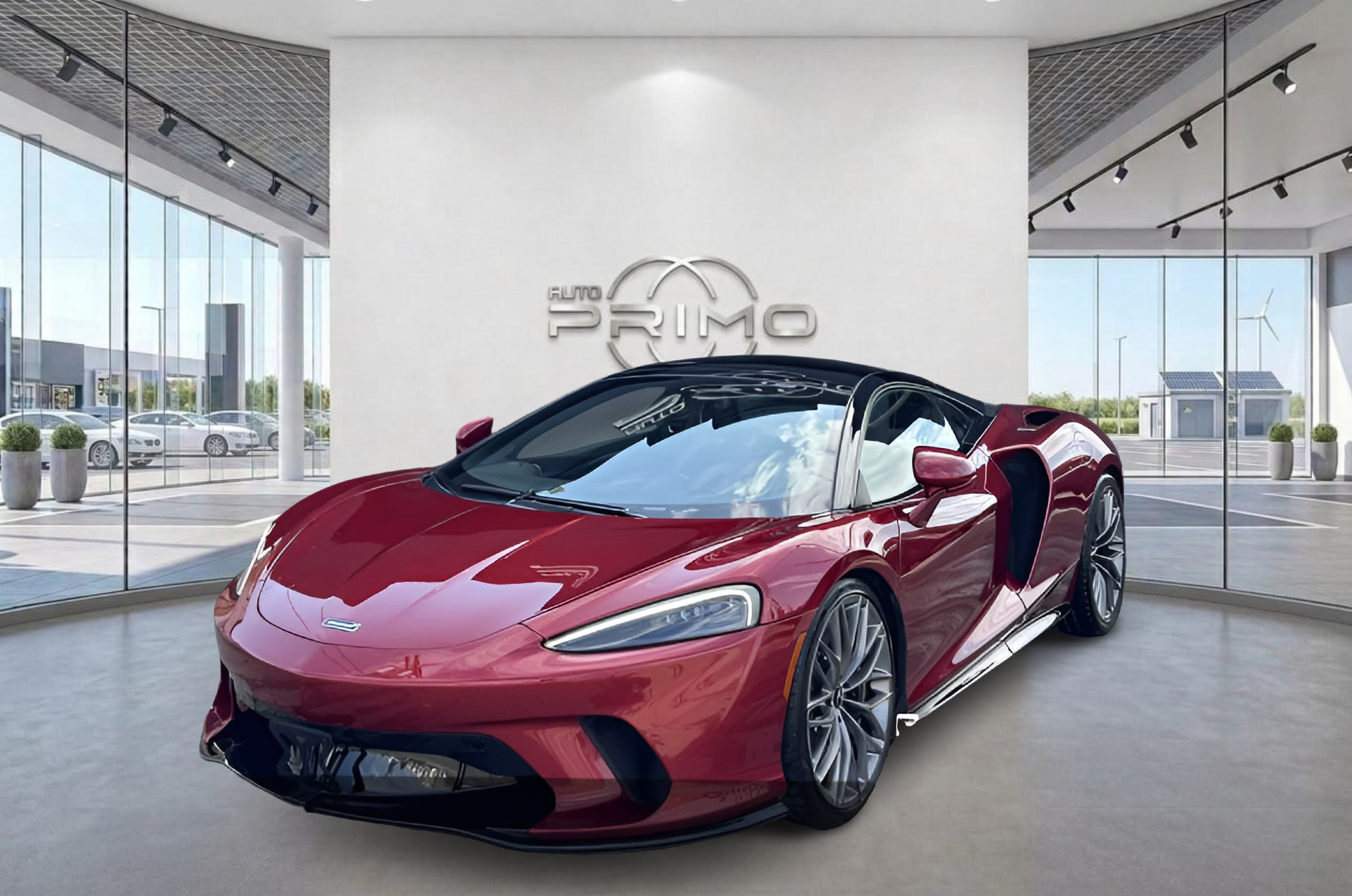 Red 2023 McLaren GT Coupe Rear-Wheel Drive Automatic