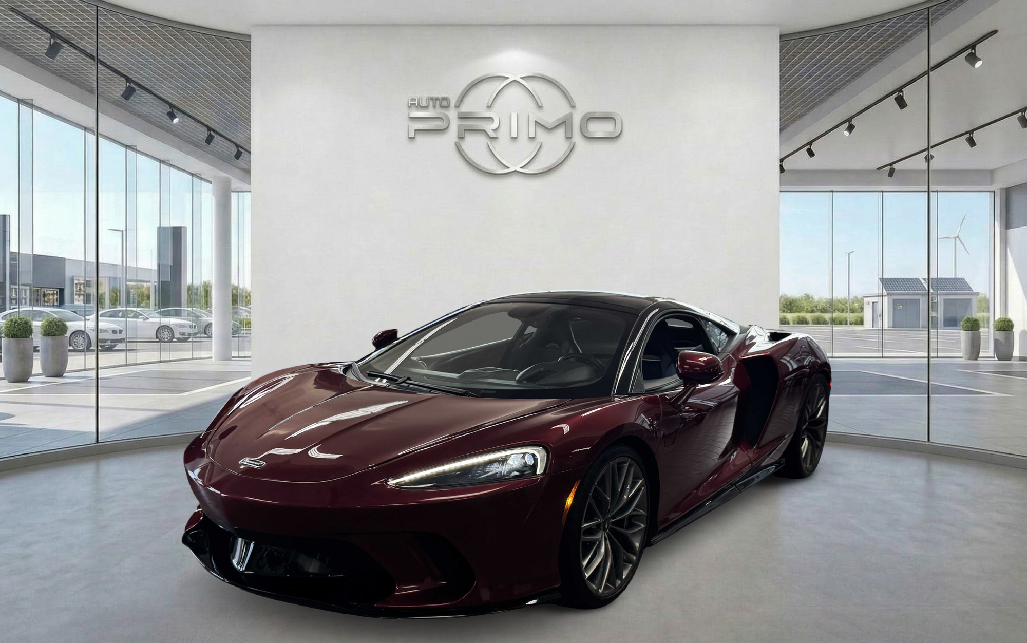 Red 2023 McLaren GT Coupe Rear-Wheel Drive Automatic