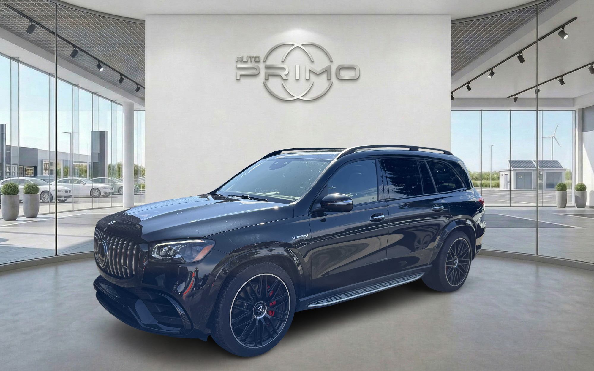 Black 2021 Mercedes-Benz GLS SUV / Crossover All-Wheel Drive Automatic