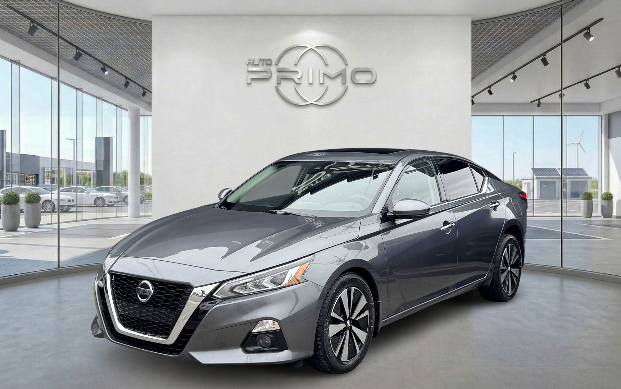 Gray 2019 Nissan Altima Sedan All-Wheel Drive Automatic