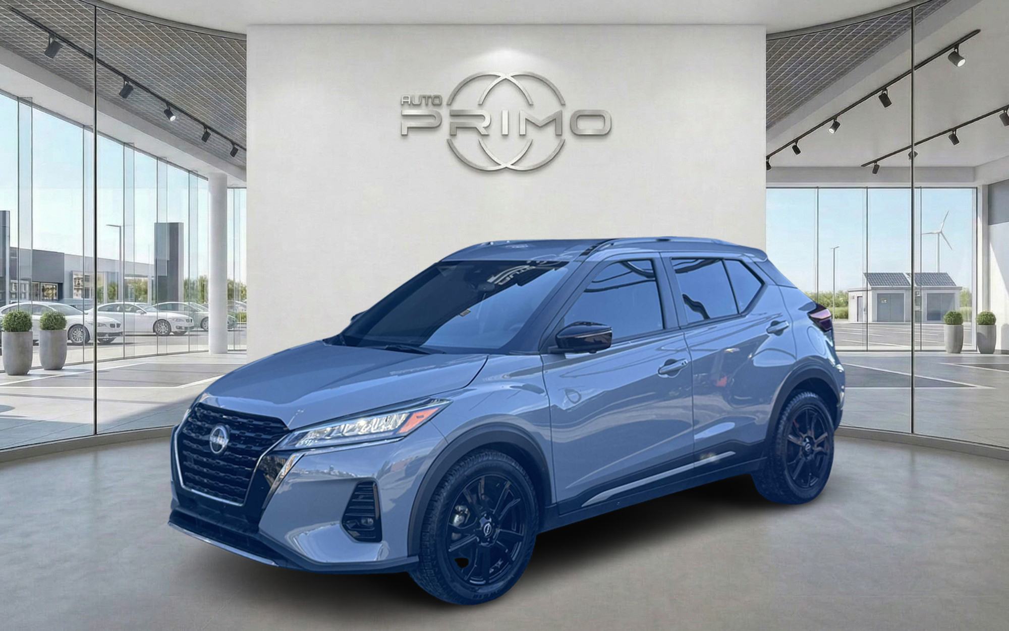 Gray 2024 Nissan Kicks SUV / Crossover Front-Wheel Drive Automatic
