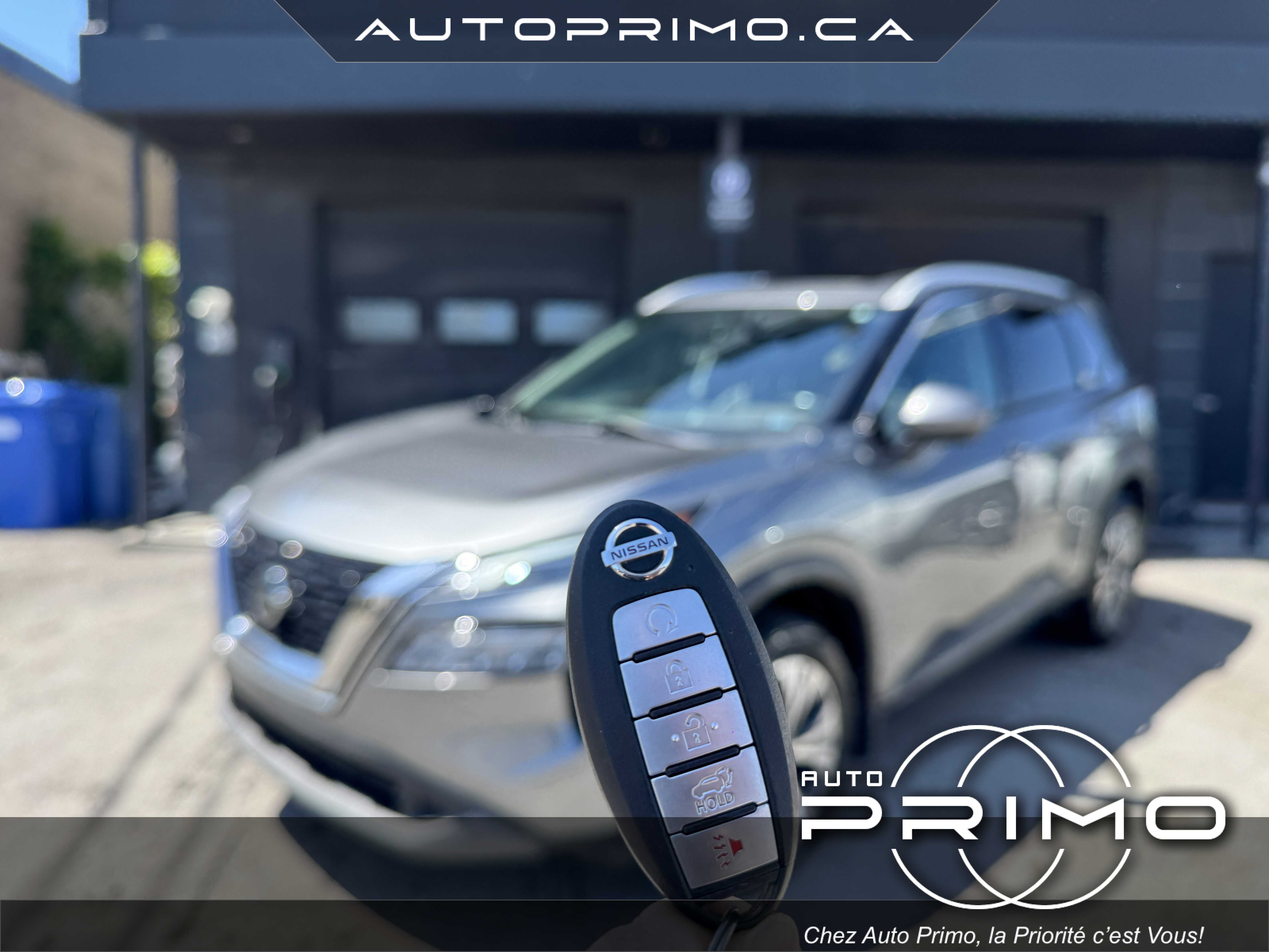 2021 Nissan Rogue SV Premium AWD Automatique avec Cuir Toit Ouvrant Panoramique Régulateur de Vitesse Adaptatif Carplay Système de Navigation Camera 360 Degrés Démarreur à Distance Bluetooth Mags chez Auto Primo Laval 2021 Nissan Rogue SV Premium AWD Automatique avec Cuir Toit Ouvrant Panoramique Régulateur de Vitesse Adaptatif Carplay Système de Navigation Camera 360 Degrés Démarreur à Distance Bluetooth Mags chez Auto Primo Laval