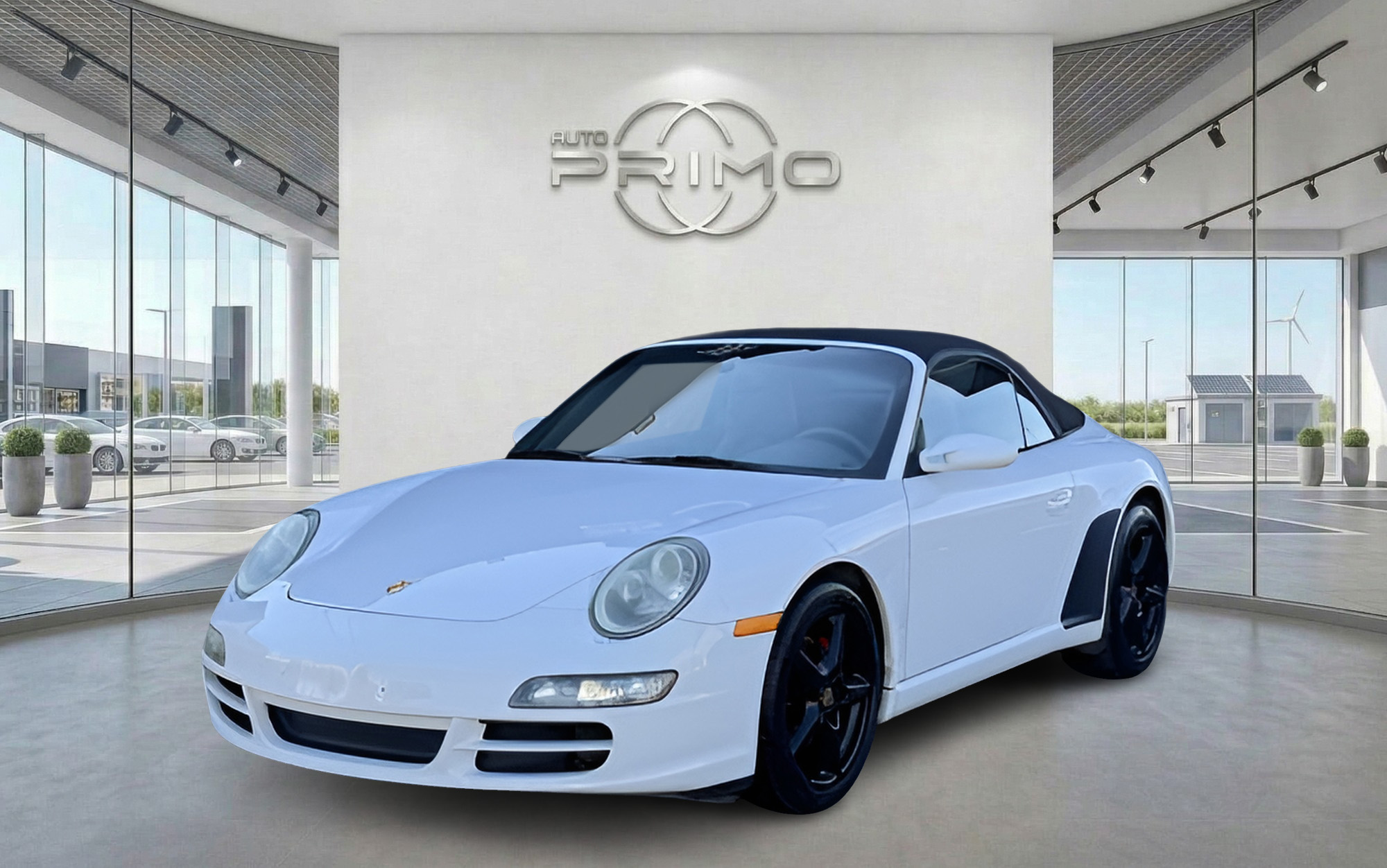 White 2007 Porsche 911 Convertible Manual