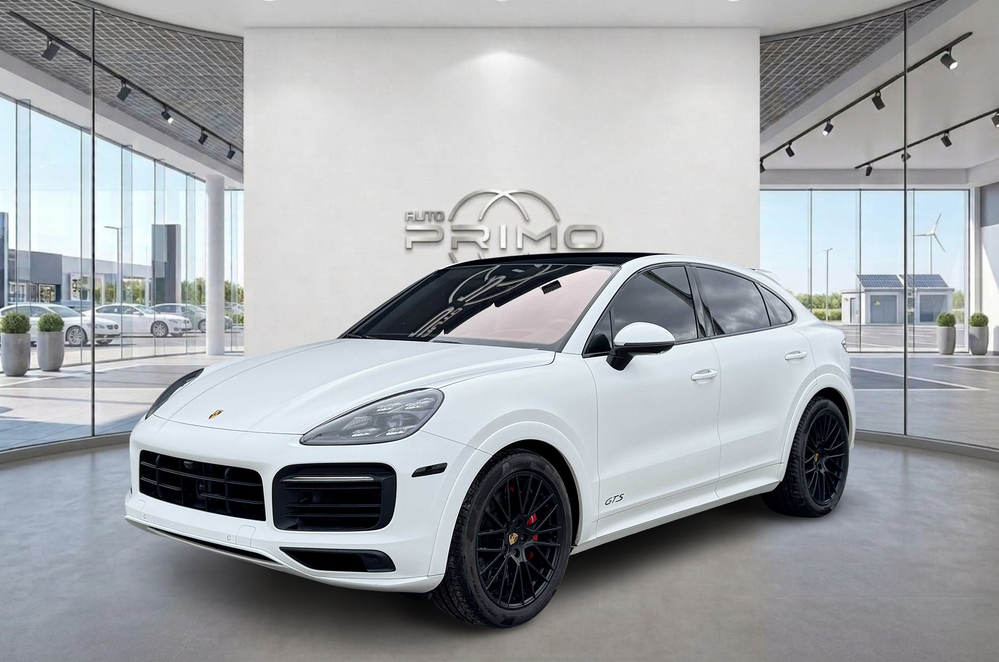 White 2021 Porsche Cayenne Coupe Coupe All-Wheel Drive Automatic