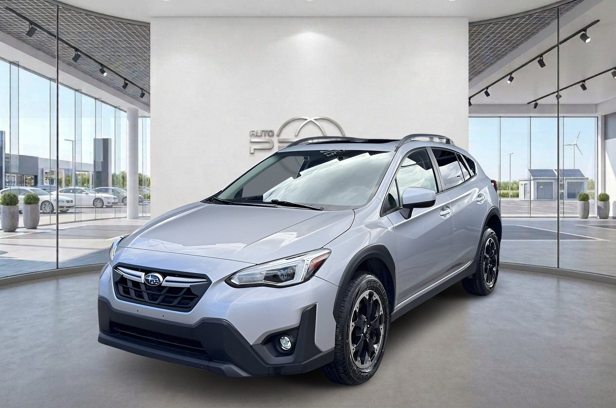 Gray 2021 Subaru Crosstrek SUV / Crossover All-Wheel Drive Automatic