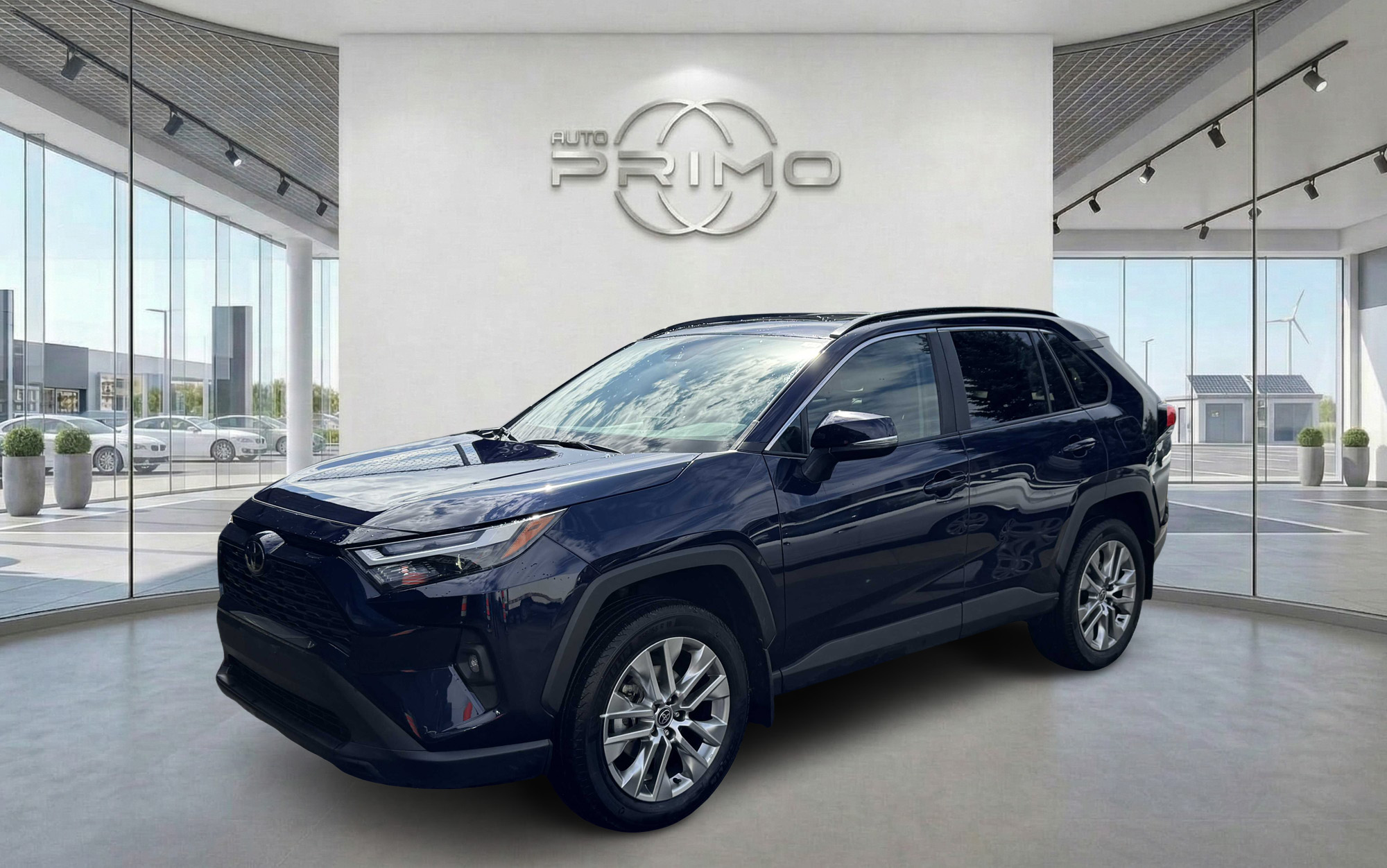 Blue 2024 Toyota RAV4 SUV / Crossover All-Wheel Drive Automatic