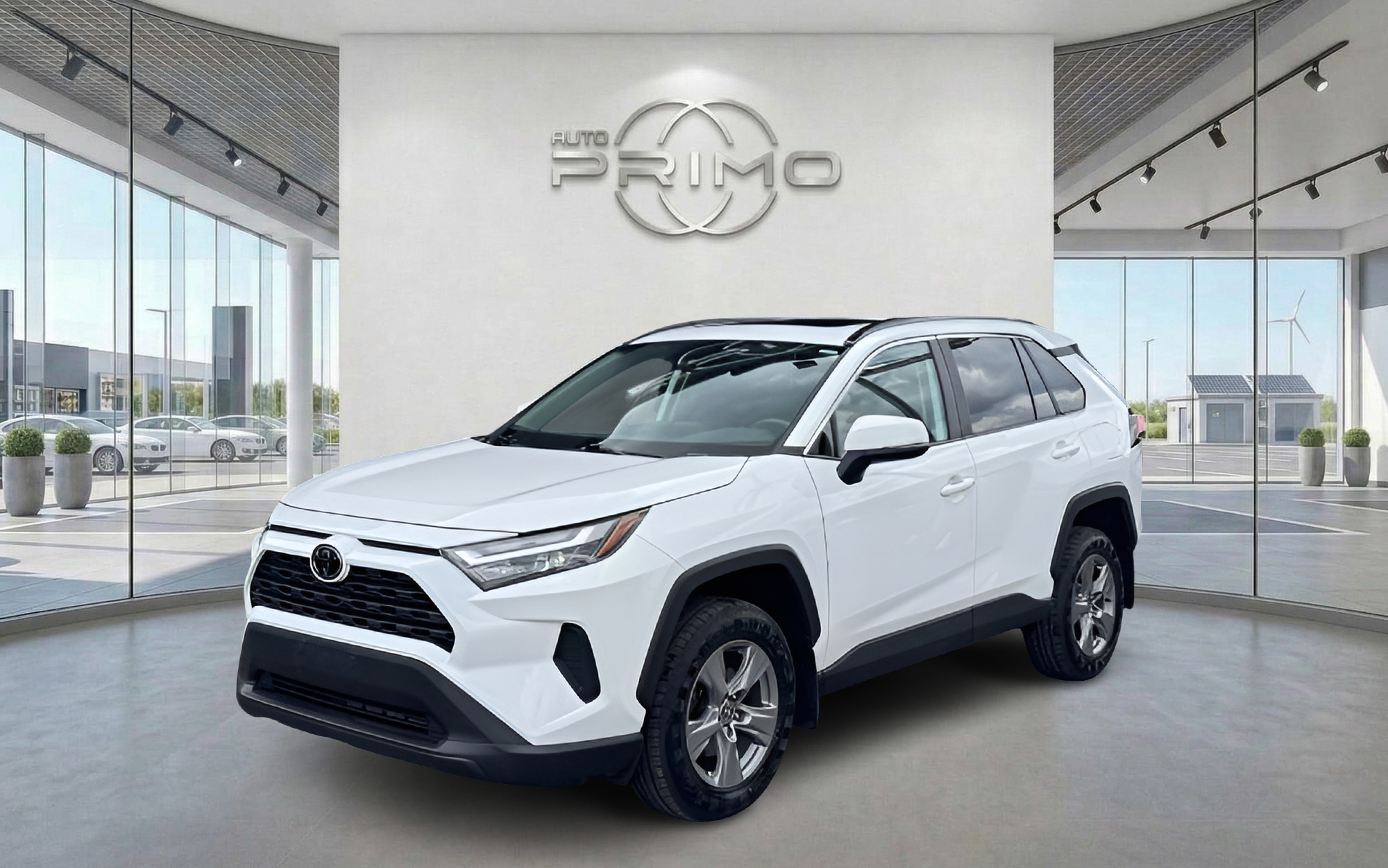 White 2024 Toyota RAV4 SUV / Crossover All-Wheel Drive Automatic