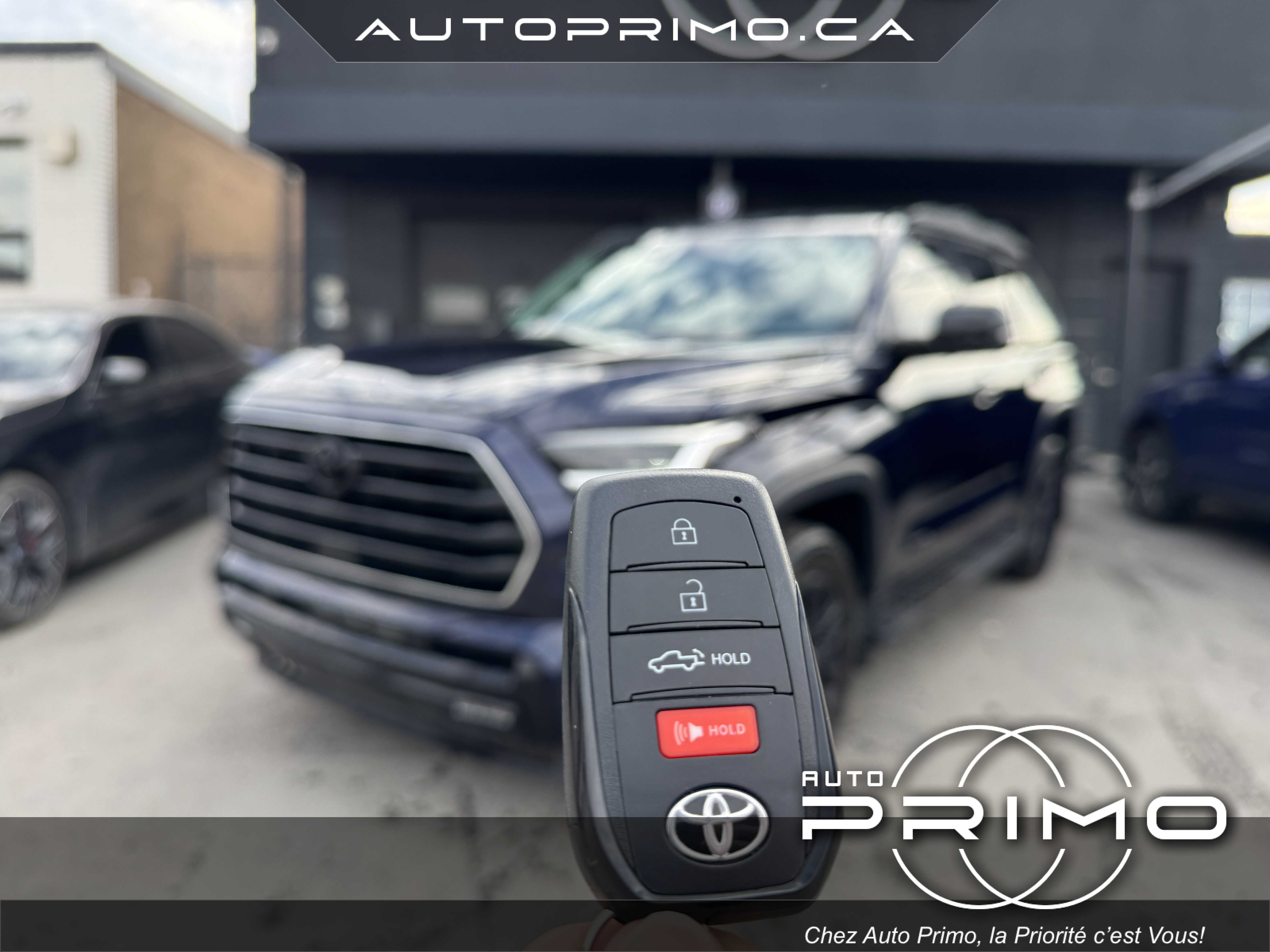 2024 Toyota Sequoia TRD Off Road AWD Automatique avec Sièges en Cuir Toit Ouvrant Système de Navigation Carplay Caméra de Recul 360° Démarrage sans Clé Bluetooth Mags chez Auto Primo Laval 2024 Toyota Sequoia TRD Off Road AWD Automatique avec Sièges en Cuir Toit Ouvrant Système de Navigation Carplay Caméra de Recul 360° Démarrage sans Clé Bluetooth Mags chez Auto Primo Laval