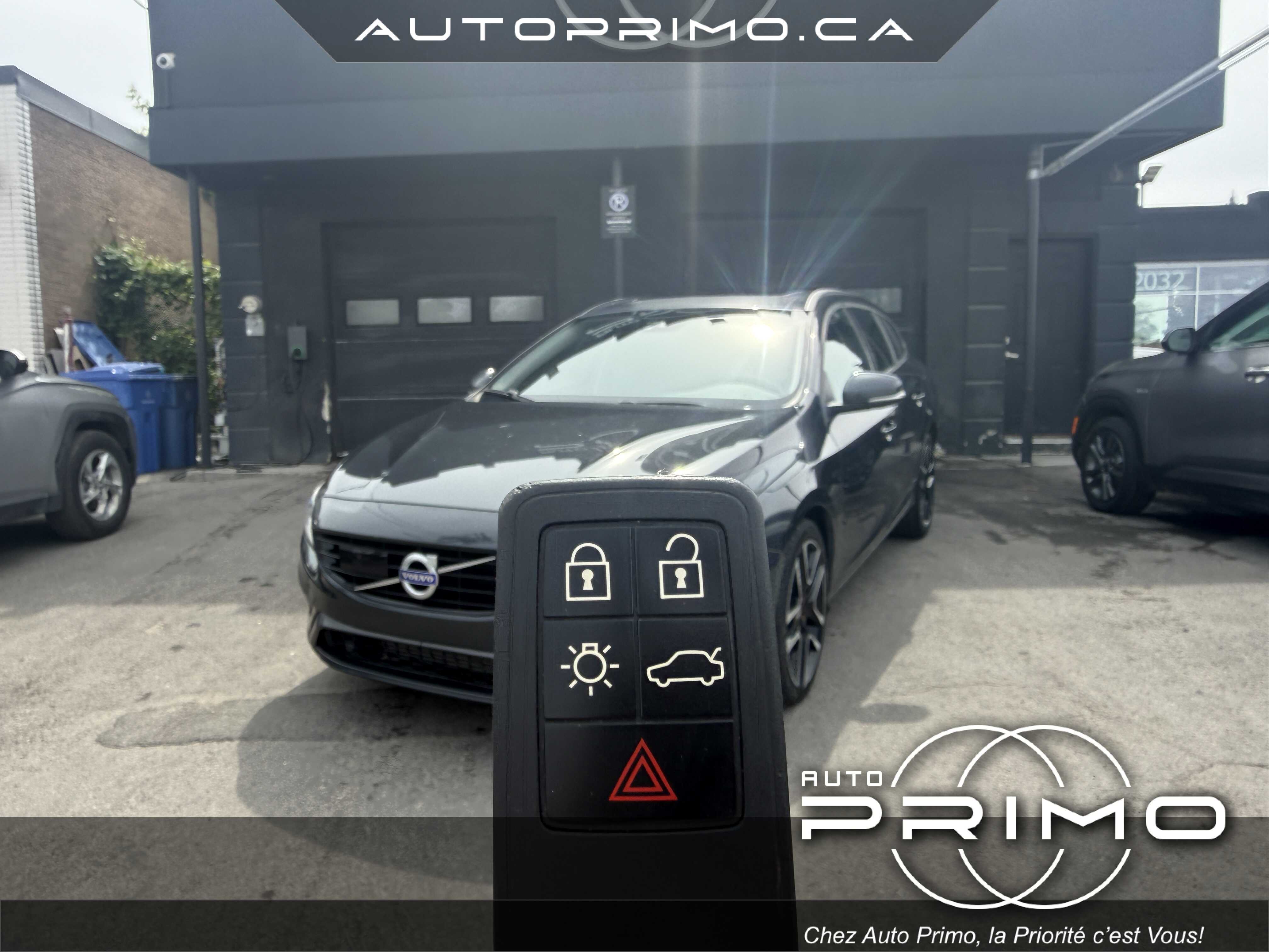 2018 Volvo V60 T5 AWD Dynamic Automatique avec Sièges en Cuir Toit Ouvrant Système de Navigation GPS Carplay Caméra de Recul Bluetooth Mags Hitch chez Auto Primo Laval 2018 Volvo V60 T5 AWD Dynamic Automatique avec Sièges en Cuir Toit Ouvrant Système de Navigation GPS Carplay Caméra de Recul Bluetooth Mags Hitch chez Auto Primo Laval