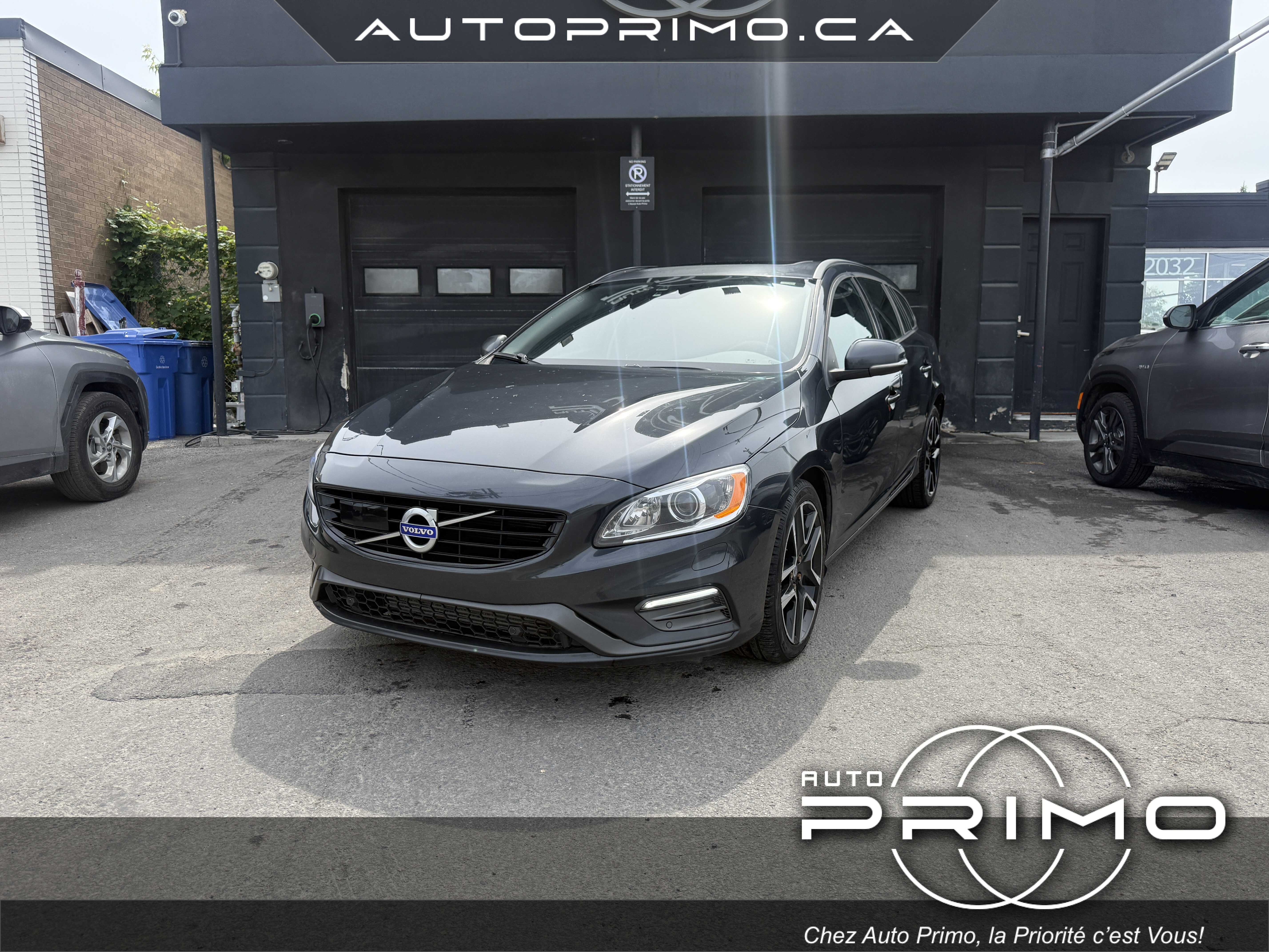 2018 Volvo V60 T5 AWD Dynamic Automatique avec Sièges en Cuir Toit Ouvrant Système de Navigation GPS Carplay Caméra de Recul Bluetooth Mags Hitch chez Auto Primo Laval 2018 Volvo V60 T5 AWD Dynamic Automatique avec Sièges en Cuir Toit Ouvrant Système de Navigation GPS Carplay Caméra de Recul Bluetooth Mags Hitch chez Auto Primo Laval